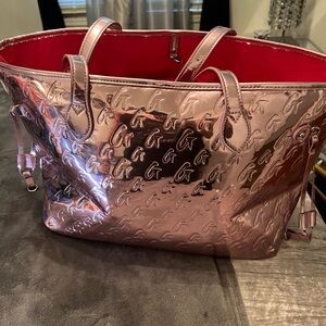 MIA RAY METALLIC PINK GLAMOHOLIC XL BAG